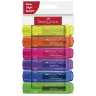 Faber-Castell: Set di 6 evidenziatori fluorescenti neon 1546