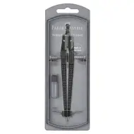 Faber-Castell: Set di compassi GRIP colore nero