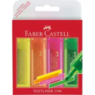 Faber-Castell: Set di evidenziatori superfluorescenti da 4 pezzi