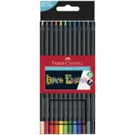 Faber-Castell: Set di matite colorate Black Edition 12 pezzi