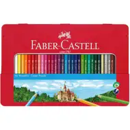 Faber-Castell: Set di matite colorate in scatola di metallo, 36 pezzi