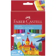 Faber-Castell: Set di pennarelli Castle 12 pezzi