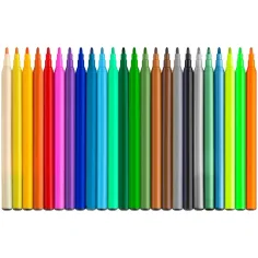 Faber-Castell: Set di pennarelli con dinosauri, confezione da 18+6 pezzi immagine 2