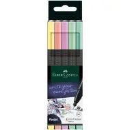 Faber-Castell: Set di penne a punta fine pastello Grip 0,4 mm, 5 pezzi