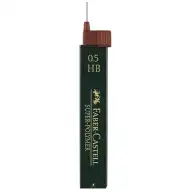 Faber-Castell: Super Polymer mina 0,5mm, 12 pezzi, HB