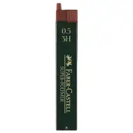 Faber-Castell: Super Polymer mina 0,5mm, confezione da 12, 3H
