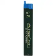 Faber-Castell: Super Polymer mina 0,7mm, confezione da 12, 2H