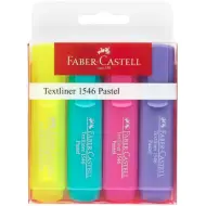 Faber-Castell: Superfloures evidenziatori 1546 set da 4 pezzi