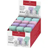 Faber-Castell: Temperamatite con serbatoio in plastica, colori pastello, 1 pezzo