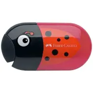 Faber-Castell: Temperino con gomma a forma di coccinella