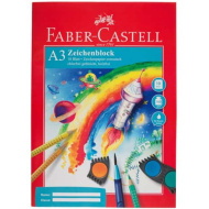 Faber-Castell: album da disegno A3 – 10 fogli, carta da 100 g
