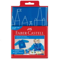 Faber-Castell: grembiule da pittura per bambini, colore blu