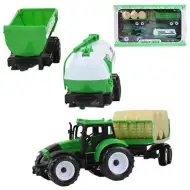 Farmer Truck: Set di trattori agricoli con rimorchi 28cm