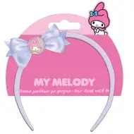 Fascia per capelli Luna con fiocco e motivo My Melody