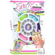 Fashion Girls: set per creare braccialetti con oltre 200 perline e accessori