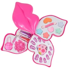 Fashion Make Up: Palette di trucco a tre livelli a forma di labbra immagine 5
