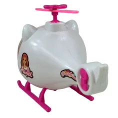 Fashion Sport Car: Set auto sportiva rosa con luci e suoni, con elicottero immagine 14