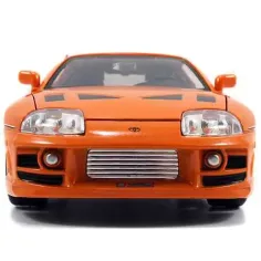 Fast & Furious: Personaggio di Brian e modello di auto Toyota Supra 1/24 - Simba Toys immagine 4