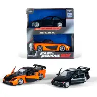 Fast &amp; Furious: Serie Legacy Set di modellini in metallo Mazda RX-7 di Han &amp; Heist Honda Civic scala 1/32 - Jada Toys