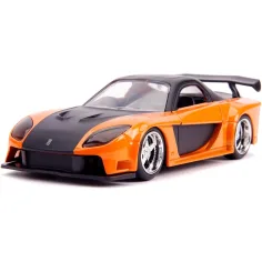 Fast & Furious: Serie Legacy Set di modellini in metallo Mazda RX-7 di Han & Heist Honda Civic scala 1/32 - Jada Toys immagine 3