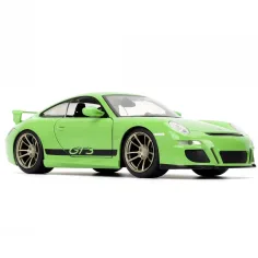 Fast & Furious: modello di auto in metallo Porsche 911 GT3 del 2007, scala 1/24 - Jada Toys immagine 4