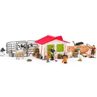 Faunica: Set da gioco fattoria degli animali con accessori - Woodyland