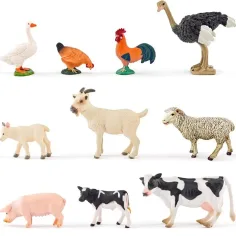 Faunica: Set da gioco fattoria degli animali con accessori - Woodyland immagine 3