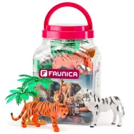 Faunica: Set di gioco animali selvatici in secchio - Woodyland