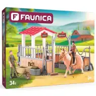 Faunica: Stalla con cavallo e accessori - Woodyland
