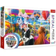 Festival delle mongolfiere puzzle a spirale da 1040 pezzi - Trefl