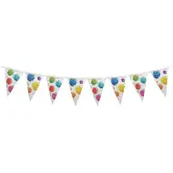 Festone per feste riutilizzabile con motivo a palloncini 230 cm