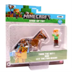 Figura 3D di Minecraft con animale a molla, seconda serie, in diverse varianti, 1 pezzo immagine 4