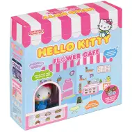 Figura Hello Kitty Flower Café con casa adesiva - Comansi