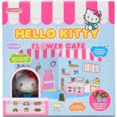 Figura Hello Kitty Flower Café con casa adesiva - Comansi immagine 2