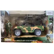 Figura di Jeep militare con accessori