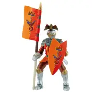 Figura di cavaliere del torneo rosso - Bullyland