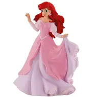 Figura giocattolo della principessa Ariel con abito rosa