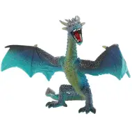 Figura giocattolo di drago turchese con ali spiegate - Bullyland