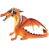 Figura giocattolo drago arancione a due teste - Bullyland
