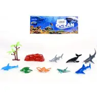 Figure di animali marini con accessori