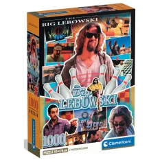 Film cult: Il grande Lebowski puzzle da 1000 pezzi - Clementoni