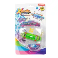 Fingerboard skateboard luminoso in diverse varianti, 1 pezzo