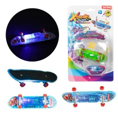 Fingerboard skateboard luminoso in diverse varianti, 1 pezzo immagine 2