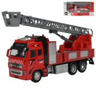 Fire Rescue: Autopompa con scala a frizione con luci e suoni 19 cm