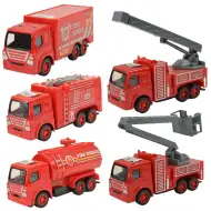 Fire Rescue: Camion dei pompieri a frizione in diverse varianti 9,5 cm 1 pezzo
