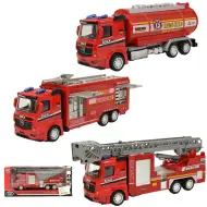 Fire Rescue: Camion dei pompieri a ruota libera con luci e suoni in diverse varianti 19cm 1 pezzo