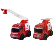 Fire Rescue: Camion dei pompieri in due versioni, con meccanismo a retrocarica 1 pezzo