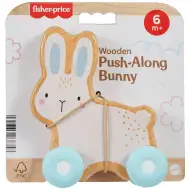 Fisher-Price: Coniglio con leva in legno - Mattel
