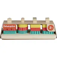 Fisher-Price: Gioco di sviluppo in legno con forme ad incastro - Mattel