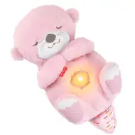 Fisher-Price: Lontra rosa dormigliona con funzioni - Mattel